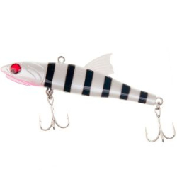 Воблер Little Jack Forma Adict 100mm 32g цвет #Zebra milk black