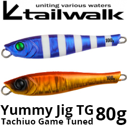 Tailwalk Yummy Jig TG Tachiuo Game Tuned 80g