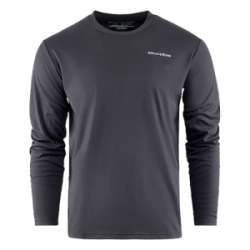 Лонгслив Grundens Bait Ball LS Tech Tee, Black, 3XL