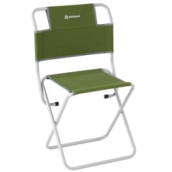 Стул туристический со спинкой Nisus СР-450.19с (ст.труба д19) Green (T-N-TC-450.19s-G)