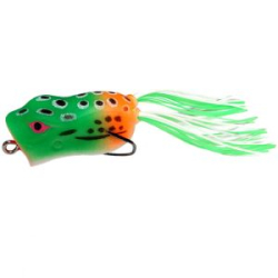 Приманка-незацепляйка Лягушка-поппер имит.лапок LF31 Kosadaka 40mm 8g мягк. оснащ. плав. цв. P04