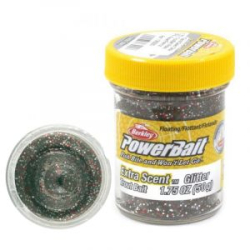 Паста форелевая Berkley GLITTER TROUT BAIT Smoke N Fire with Silver Fleck