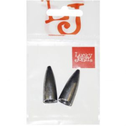 Груз Lucky John Bullet для техасской и каролинской оснастки 30г 2шт