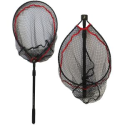 Подсачек Relax компакт с прорезиненной сеткой 50х40 1.53м