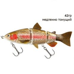 Свимбейт Balzer Shirasu Swimbait Pike Factory Slow Sink Rainbow Trout 42 гр 15 см (13687 115)