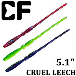 Crazy Fish Cruel Leech 5.1"  