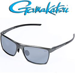 Gamakatsu G-Glasses Alu Light Grey White Mirror