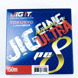 Плетёный шнур Jig It x Tokuryo Jigging Ultra X8 Multi 150m 3.0 PE