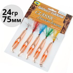 Приманка Grows Culture KACTMACTEP 24g цв. # copper-hollow 5шт/уп