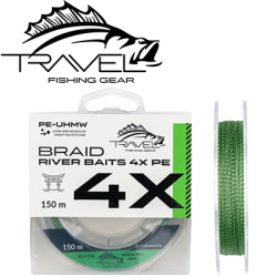 Travel River Baits 4x PE 150m