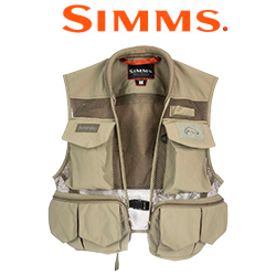 Simms Tributary Vest, Tan