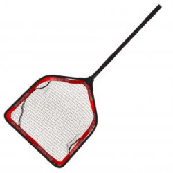 Подсачник с прорезиненной сеткой CWC XL Monster Net, Foldable, размер 90x80x85. ручка 2м