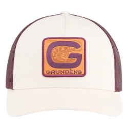 Бейсболка Grundens G-Shrimp Trucker, Heather Grey, One Size