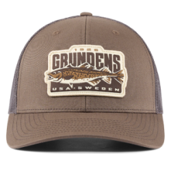 Бейсболка Grundens Codfather Trucker, Brown, One Size