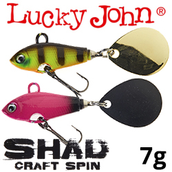 Lucky John Shad Craft Spin 7гр.