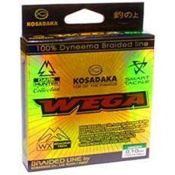 Леска плетен. Kosadaka Wega 150м зел. 0,20мм, 12,4кг BWEG020G