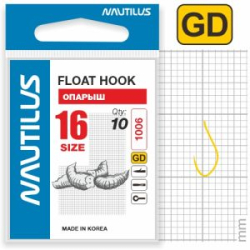 Крючок Nautilus Float Опарыш 1106G №16