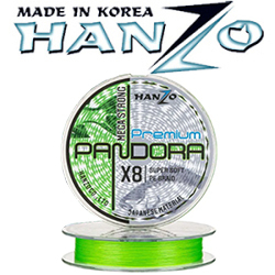Hanzo Pandora Mega Strong X8 Flash Green 150m