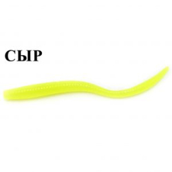 Силиконовая приманка Boroda Baits ivi XL цв. #112 Лимонный, 10 шт./уп.