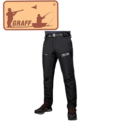Graff SoftShell 761-S-1 Штаны черные