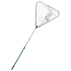Подсачек телескопический треугольный L-2.0м/d-70 сетка корд см Helios (HS-CB-270200-QP)