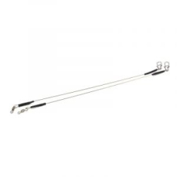 Поводок Zettech "Titanium" материал Ni-Ti, в упак. 2шт (разрывная нагрузка до 15 кг, длина 13см)