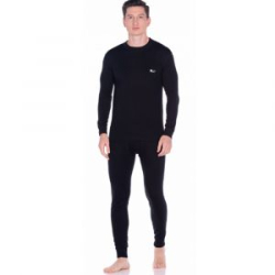 Комплект термобелья мужской Mottomo X-Thick Layer цвет Черный р.S