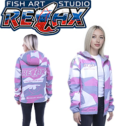 Ветровка мембранная Relax Пинк Камо