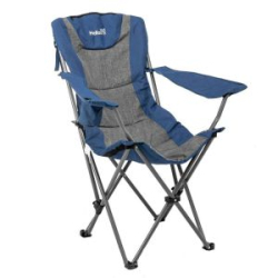 Кресло складное Helios (HS-750-052-BG) синий/серый