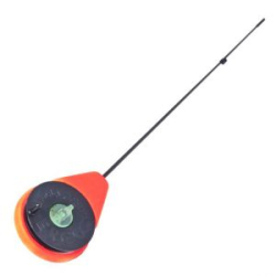 Удочка-балалайка зимняя Lucky John Ergo 26.5см красн. (LJ171-02)