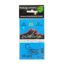 Крючок Trout Zone Jig Hook Z-32 №10 10шт. steel 0.6mm