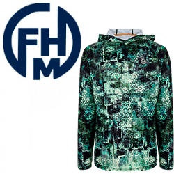 FHM "Mark Hoodie" V3 Принт хаки