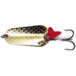 Блесна колеблющаяся Namazu Squama 14гр. цвет 02 (латунь)