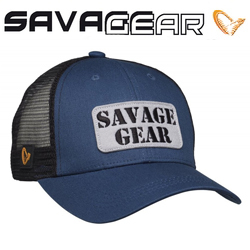 Savage Gear Logo Badge Cap Teal Blue