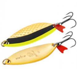 Блесна колеблющаяся Sprut Astra Spoon (66mm/19g/GLBK)