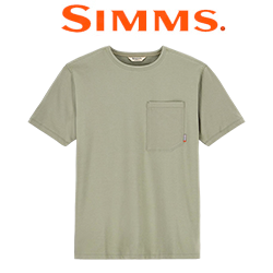 Simms Harbor Pocket T-shirt, Willow