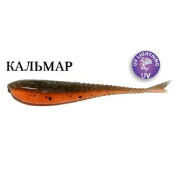 Силиконовая приманка Crazy Fish Glider 2.2" 35-55-8d-6-F кальмар цв. orange coffee (апельсиновый кофе)