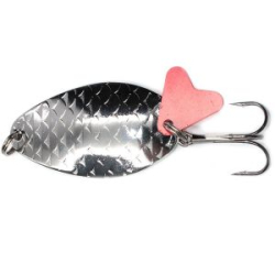 Блесна колеблющаяся Namazu Willy 36гр. цвет 01 (серебро)