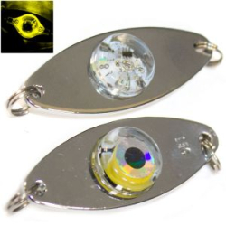 Блесна Columbia LED Spoon - 15 гр. - Желтый