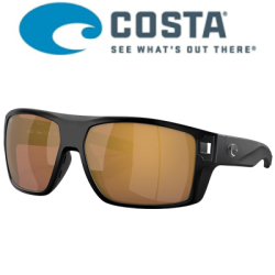 Costa Diego 580G (Matte Black/Gold Mirror 580G)