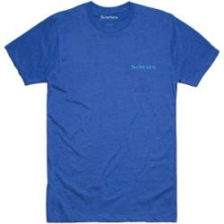 Футболка Simms Palm Tarpon Fill T-Shirt, Royal Heather, M