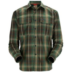 Рубашка Simms Coldweather LS Shirt, Forest Hickory Plaid, L