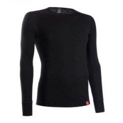 Термобелье футболка Bask Merino Wool MJ цв. Черный размер XXL