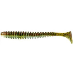 Мягкая приманка Allvega Skinny Tail 7,5см 2,5г (7шт.) цв. Natural w/pumpkin back