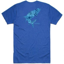 Футболка Simms Palm Tarpon Fill T-Shirt, Royal Heather, XL