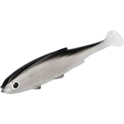 Силиконовая приманка Уклейка Mikado Real Fish 5cm цвет BLEAK (10шт.) креветка (PMRFR- 5-BLEAK)