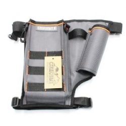 Сумка рыболовная поясная "Следопыт" Fishing Pocket Hip, 30х22х6 см, цв. серый, без коробок