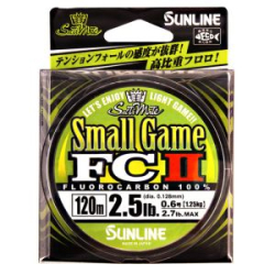 Леска флюорокарбоновая Sunline SWS Small Game FC II 120m #0.4 1.5lb