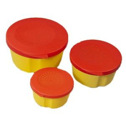 Коробки рыболовные для наживки Salmo Live Bait 110х56,90х45,70х35 набор