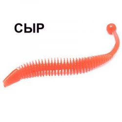 Мягкая приманка Boroda Baits Mila цв. Огненно-красный, аттр. Сыр, 10 шт./уп.